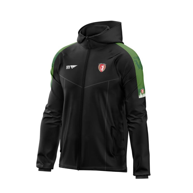 Clwb Cymric - Pro Rain Coat - Mesh Lined